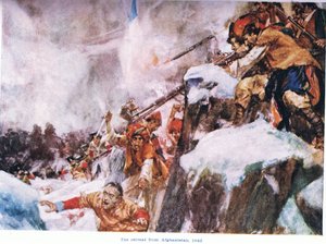 La retirada de Afganistán AD1842 de Arthur David McCormick